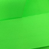 2 Yards of 3" Wide Lime Green Solid Grosgrain Cheer Bow Ribbon